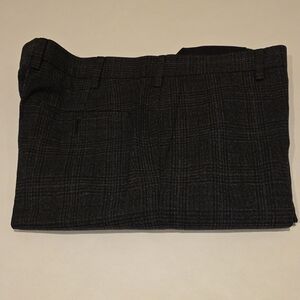 Murano Black Plaid Dress Pants